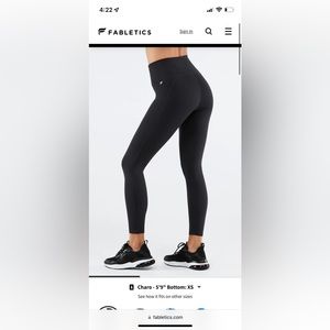Fabletics - Define PowerHold- High-Waisted 7/8 Legging